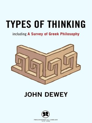 cover image of Types of Thinking